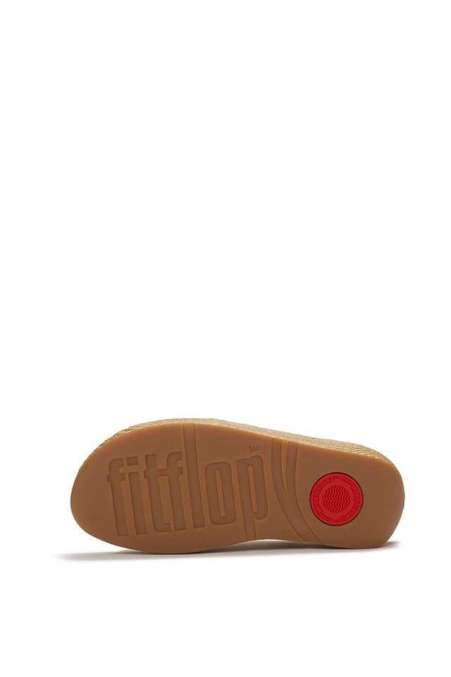 FitFlop FitFlop Women's Lulu Lux Graphic-Weave Slides in Camel - 2