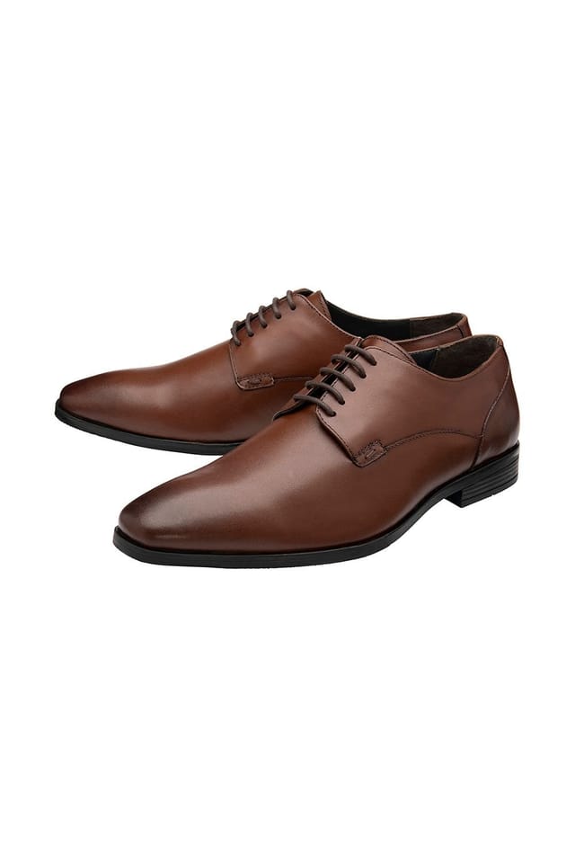 Frank Wright Frank Wright Men's 'Griffin' Leather Derby Shoe in Tan - 2
