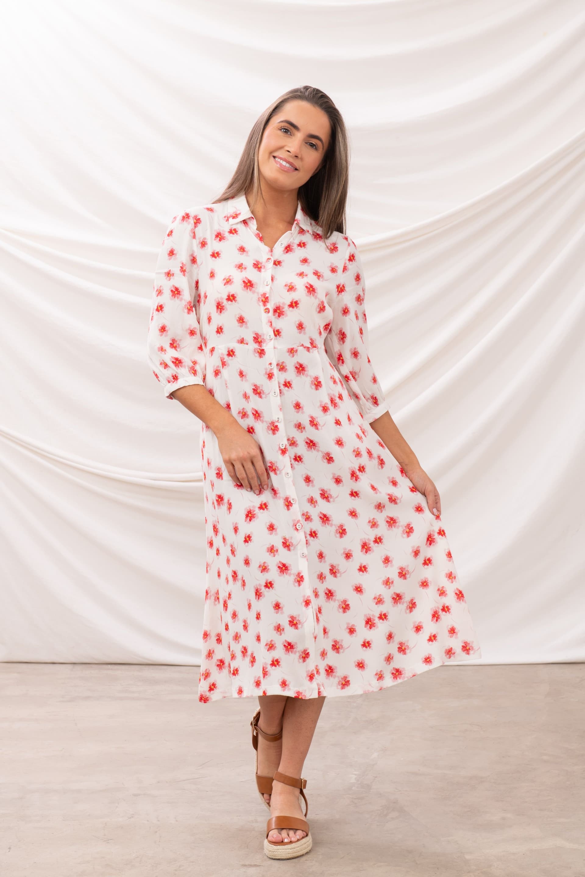 Lighthouse Clothing Lighthouse Clothing Women's Aoife Dress in Light Pink