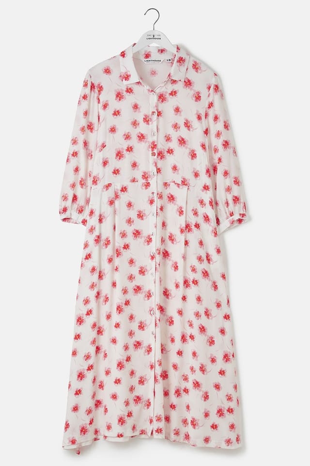 Lighthouse Clothing Lighthouse Clothing Women's Aoife Dress in Light Pink - 2