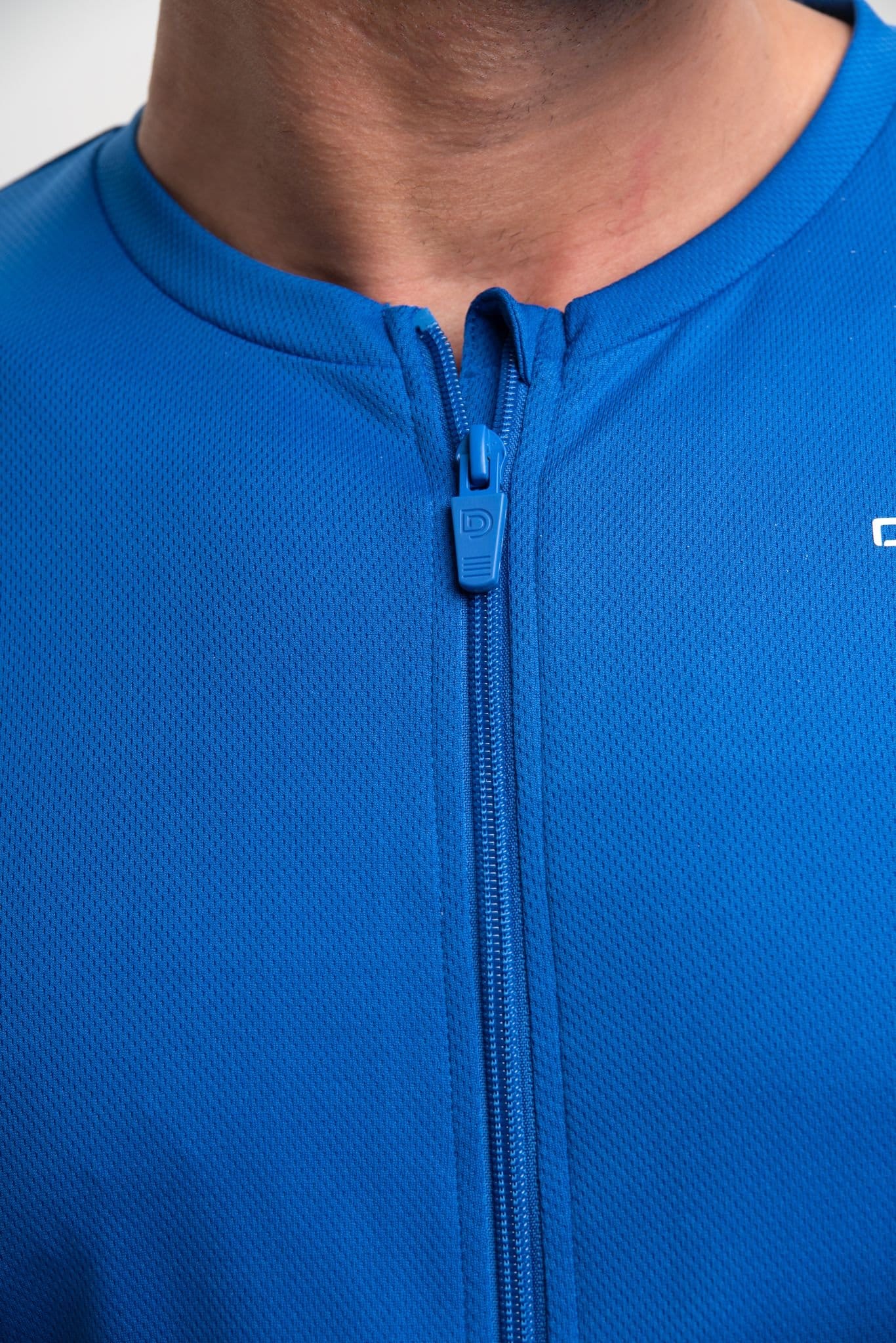 Discipline 365 Discipline 365 Men's Discipline Cycle Jersey with Zip Through Fastening & Reflective Detail in Navy - 4