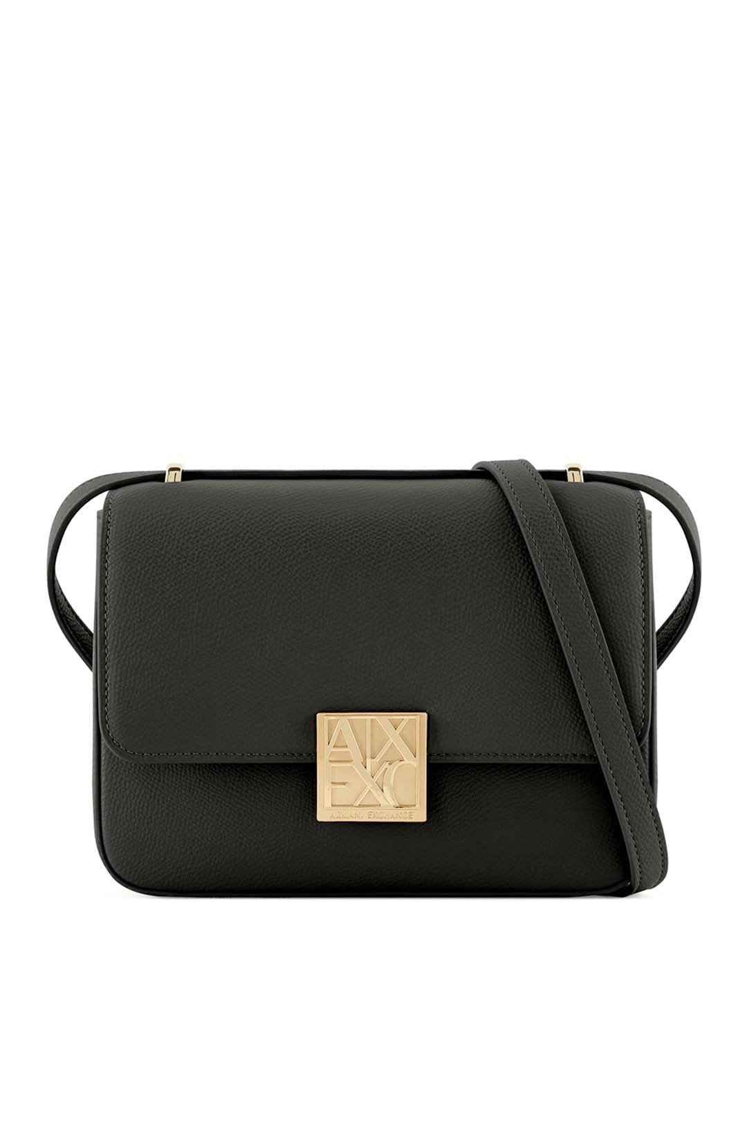 Armani Exchange Armani Exchange Women's Amy Palmellato Crossbody Medium Black - 1