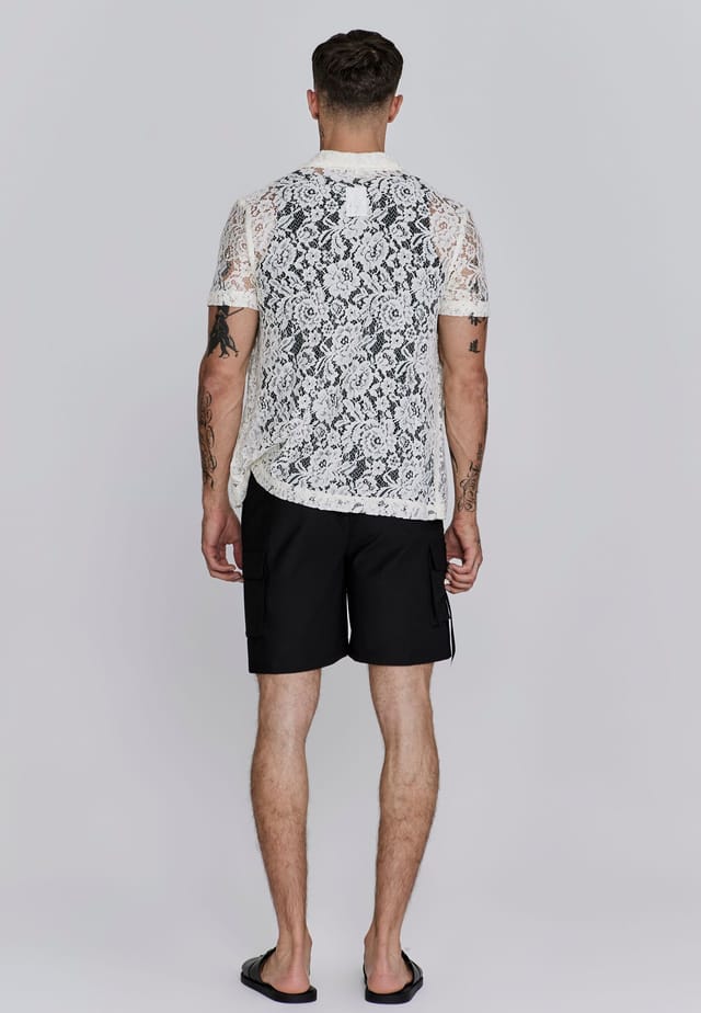 SikSilk SikSilk Men's Black Flight Cargo Short - 3