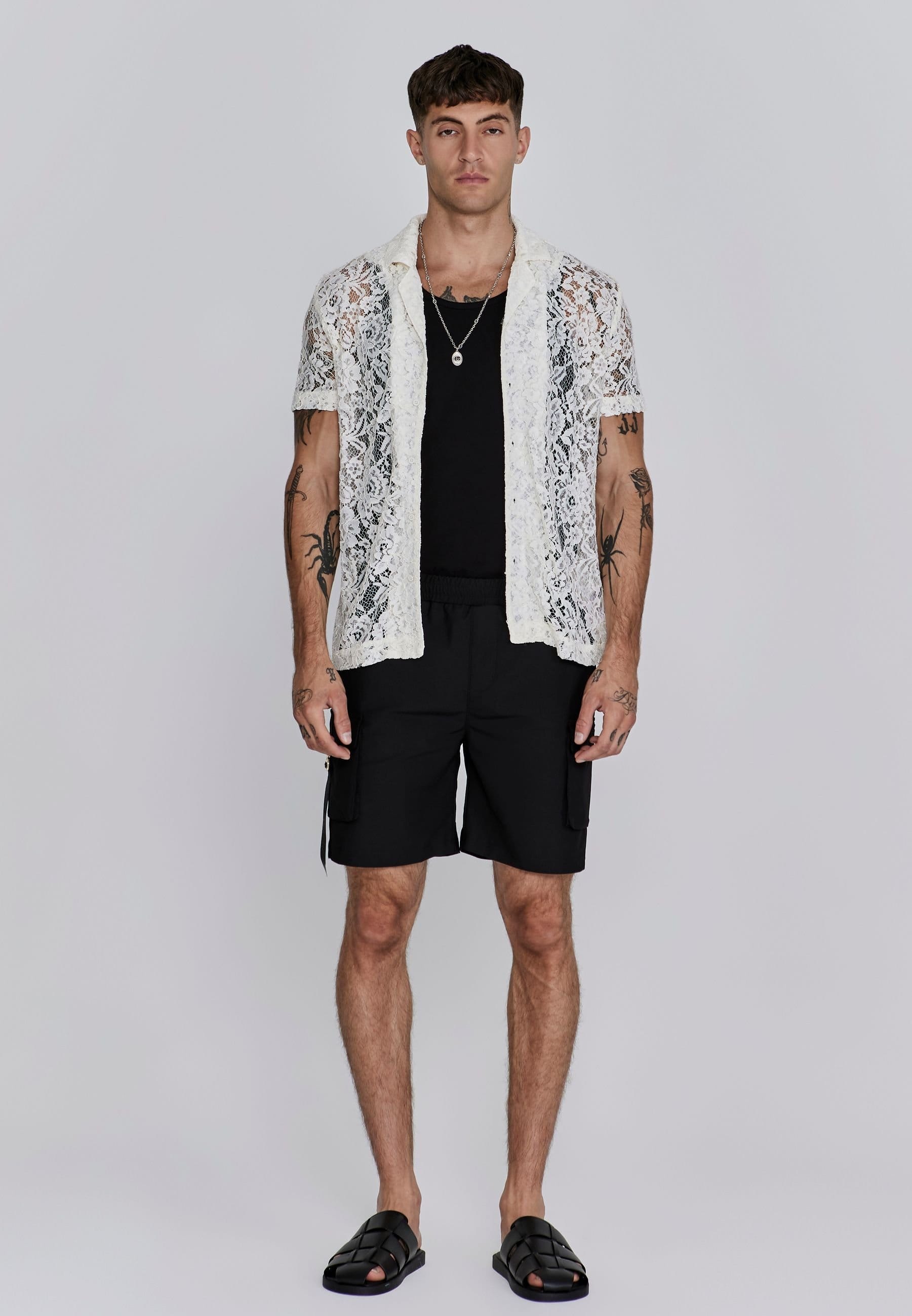 SikSilk SikSilk Men's Black Flight Cargo Short - 4
