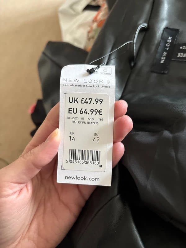 New Look New look - Faux leather jacket