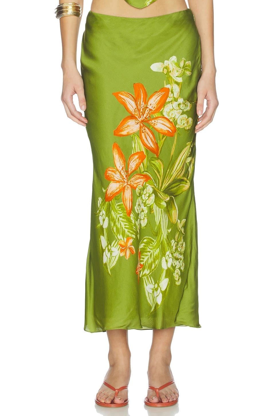 revolve Midi Skirt