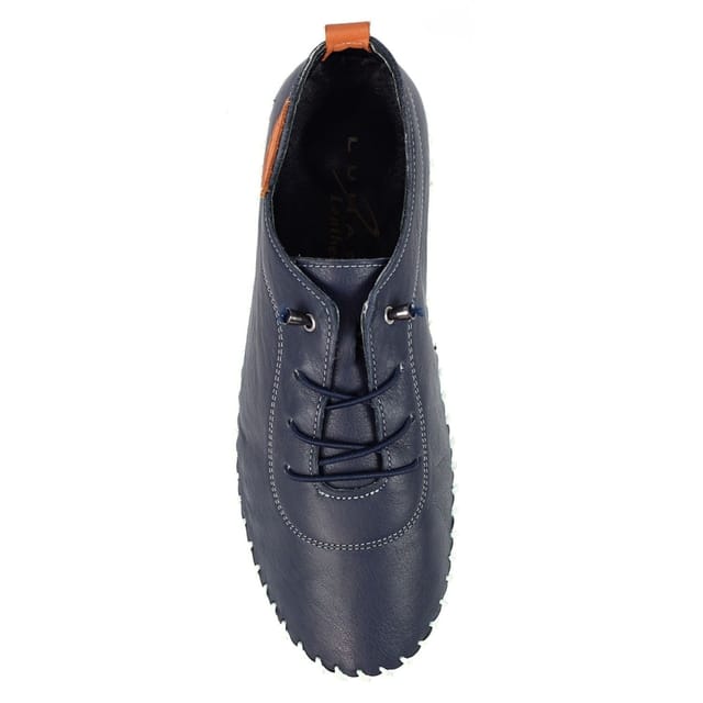 Lunar Lunar Women's Flamborough Leather Shoes in Navy - 2