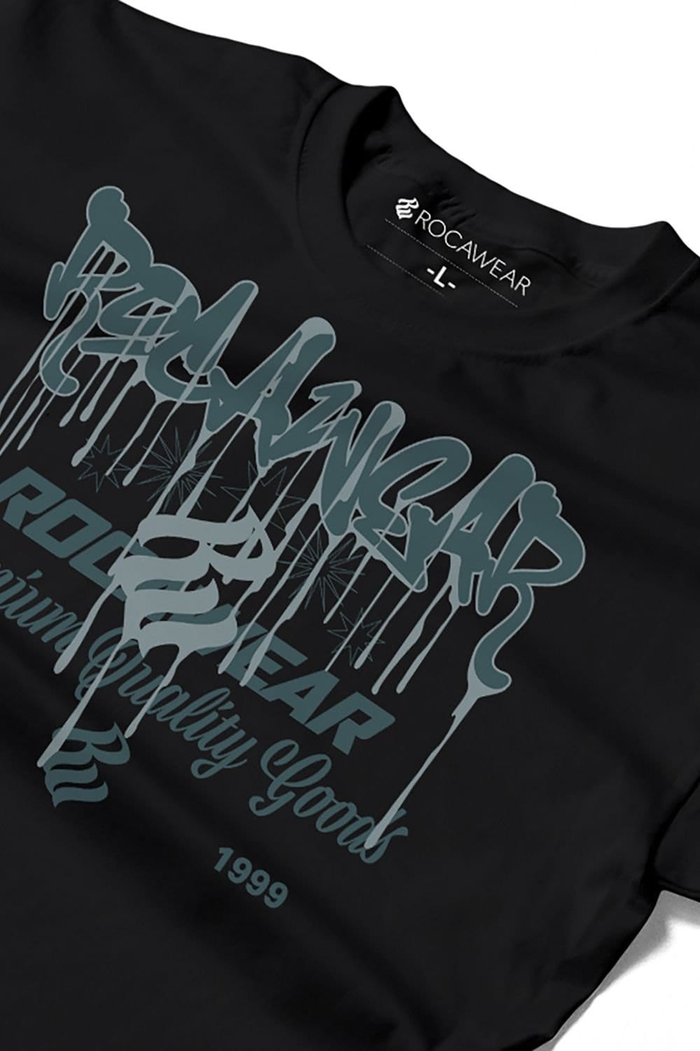 RocaWear Rocawear Men's Overlay T-Shirt in Black - 4