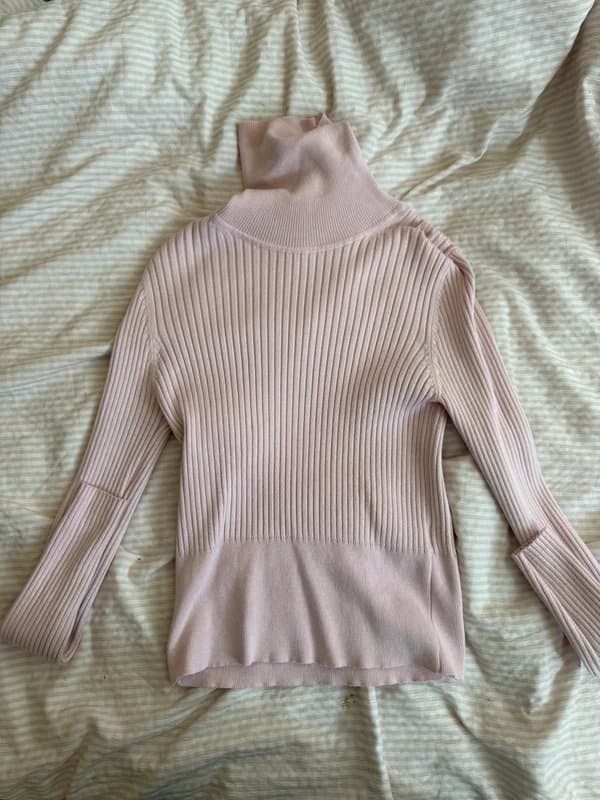 Zara pink zara turtleneck