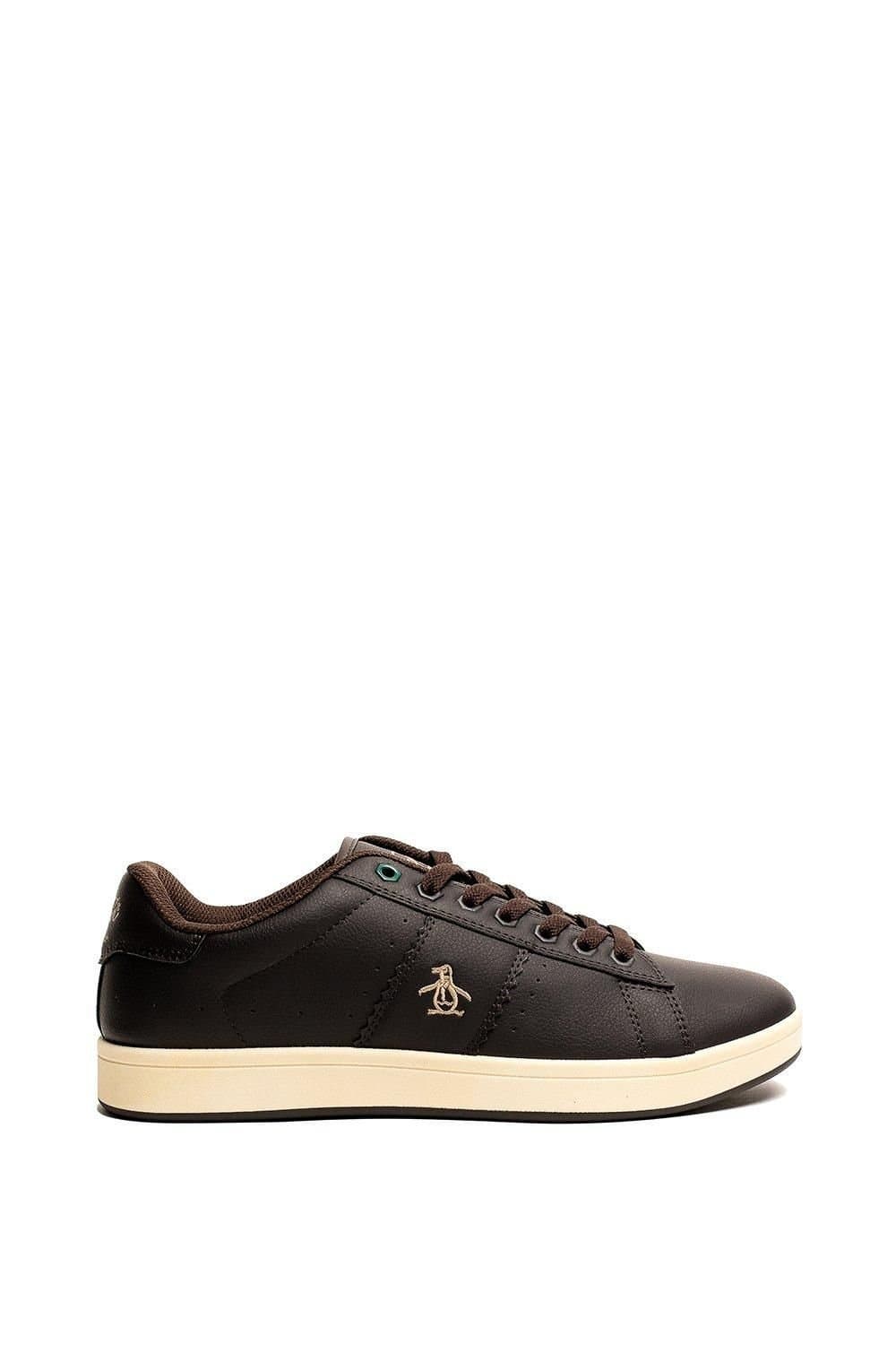 Original Penguin Original Penguin Men's 'Steadman' Cupsole Trainer in Brown