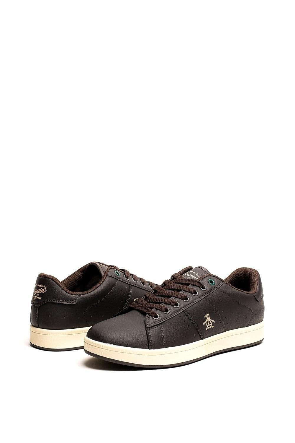 Original Penguin Original Penguin Men's 'Steadman' Cupsole Trainer in Brown - 4