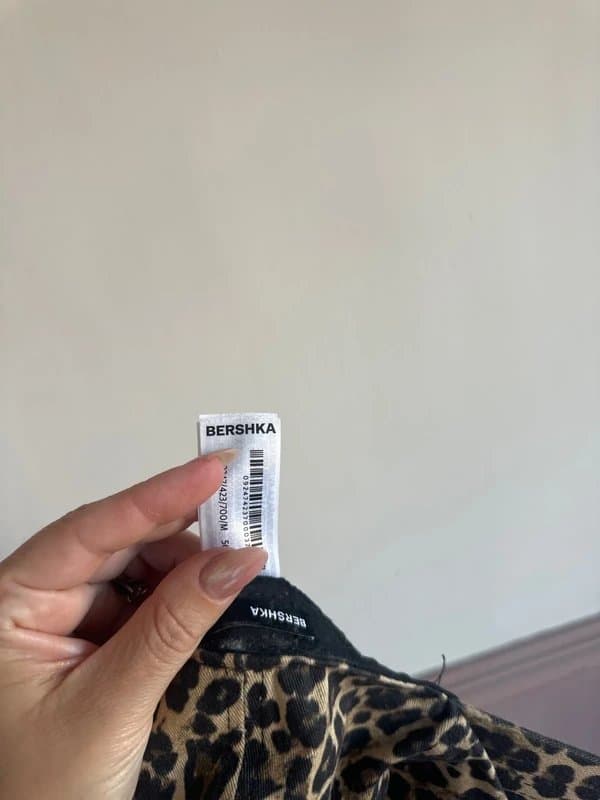 Bershka Bershka leopard print cap