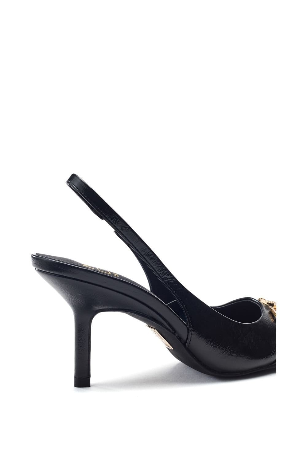 Moda In Pelle Moda In Pelle Women's 'Ginen' Patent Court Shoes in Black - 4