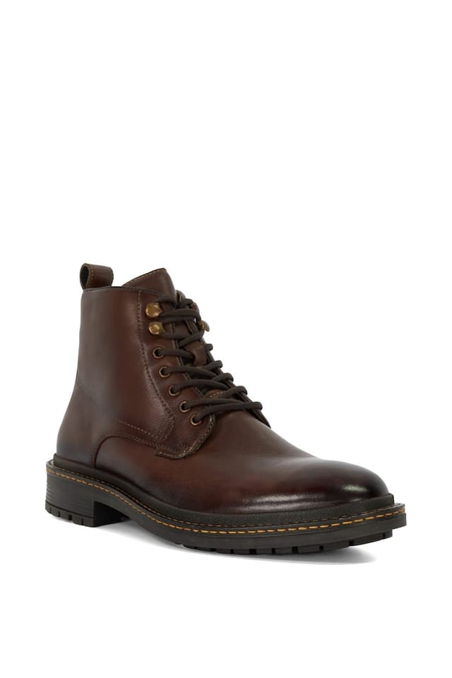 Dune London Dune London Men's 'Calio' Leather Smart Boots in Brown - 2