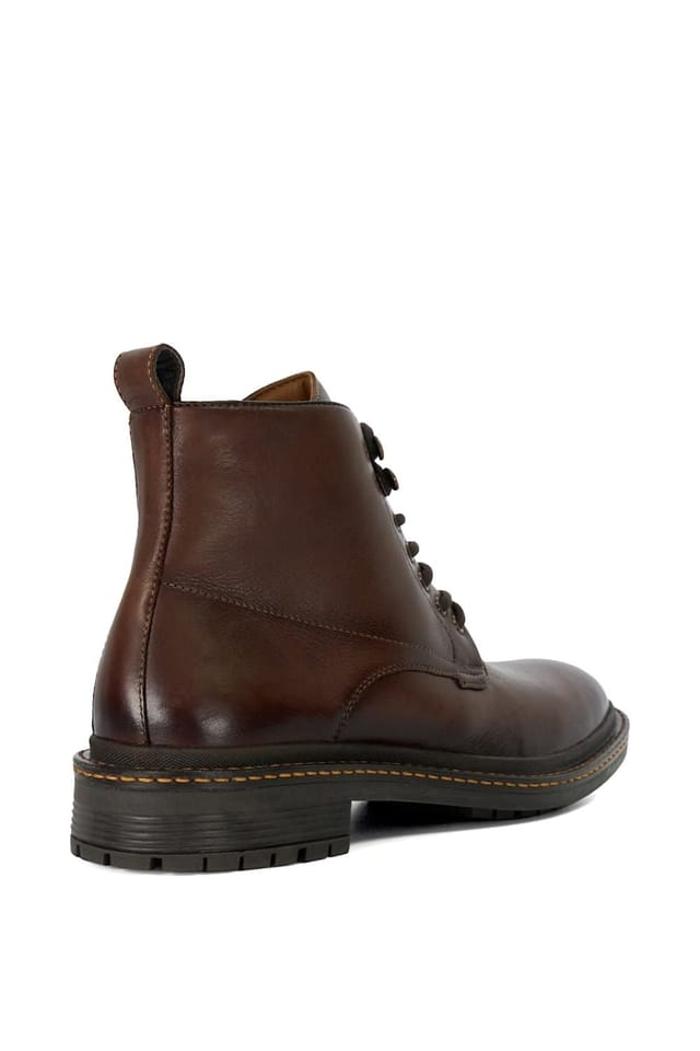 Dune London Dune London Men's 'Calio' Leather Smart Boots in Brown - 3