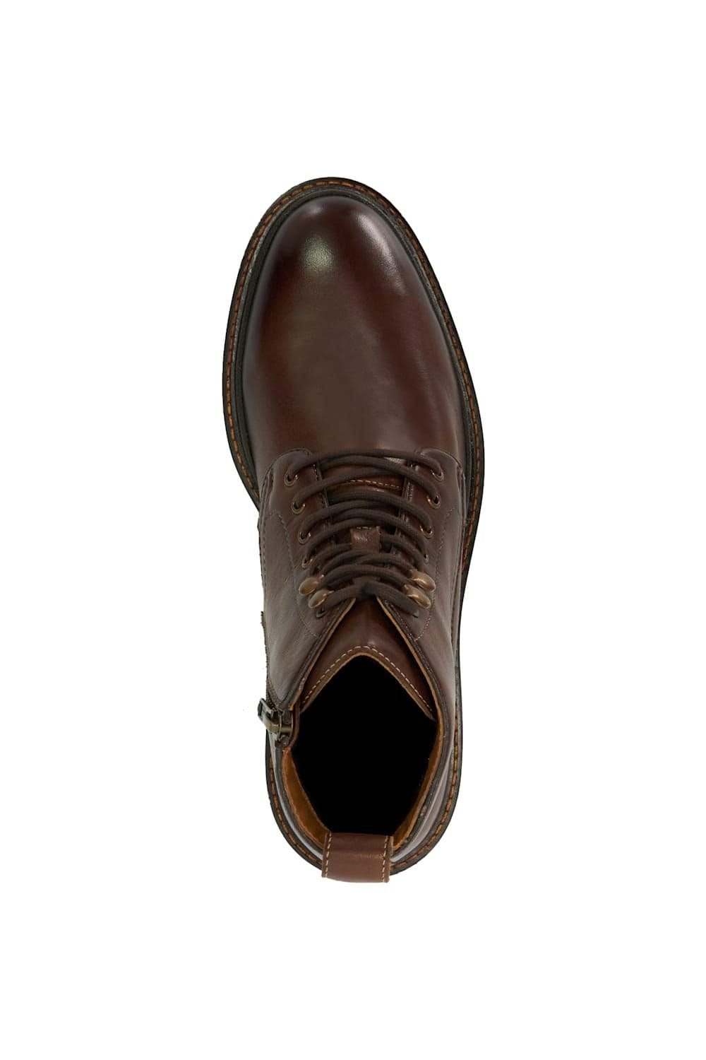 Dune London Dune London Men's 'Calio' Leather Smart Boots in Brown - 4