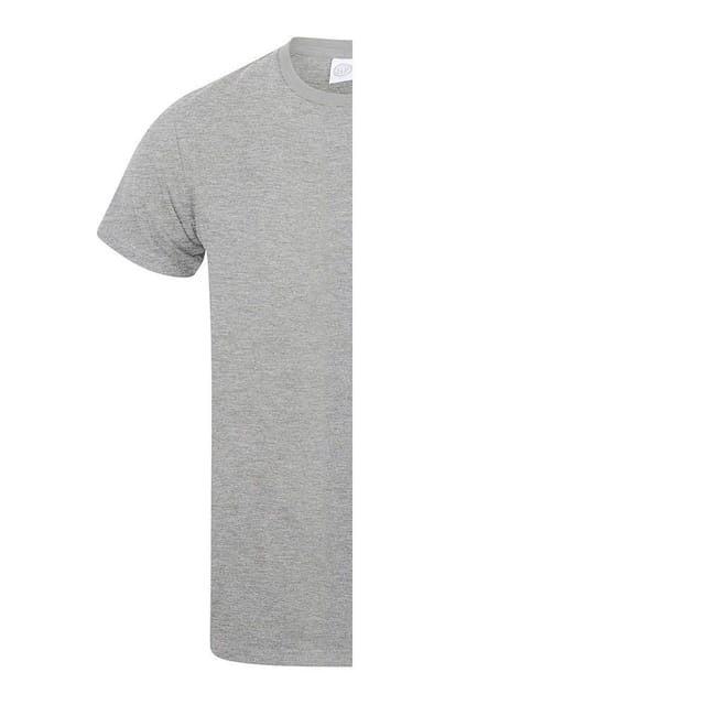 SF Men SF Men Men's Feel Good Plain Stretch T-Shirt in Grey - 2