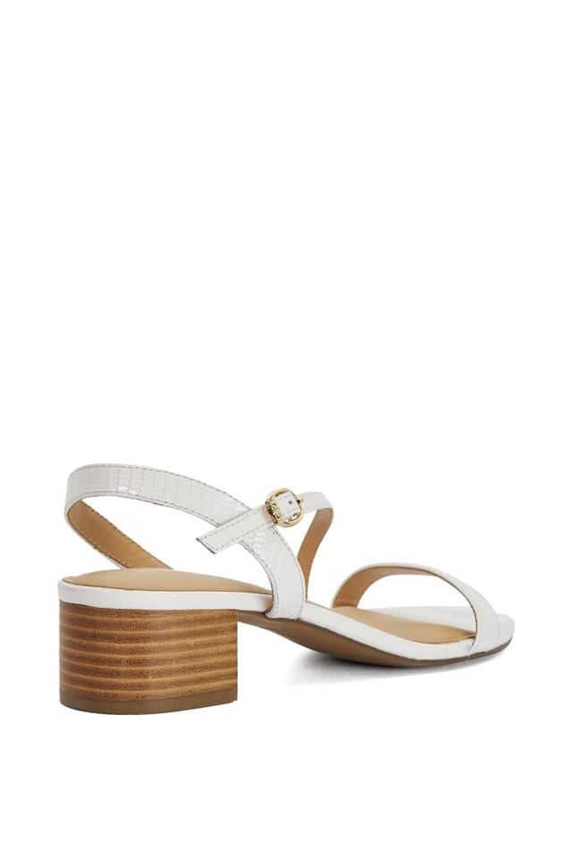 Dune London Dune London Women's 'Jolene' Leather Sandals in White - 3