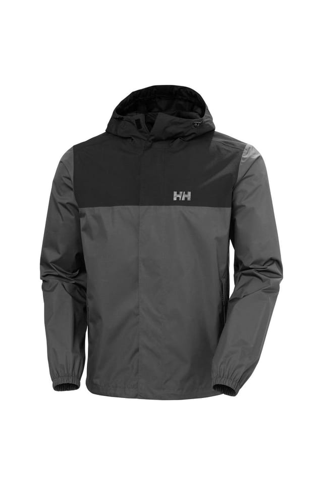 Helly Hansen Sport Helly Hansen Sport Men's Vancouver Rain Jacket in Dark Grey - 3