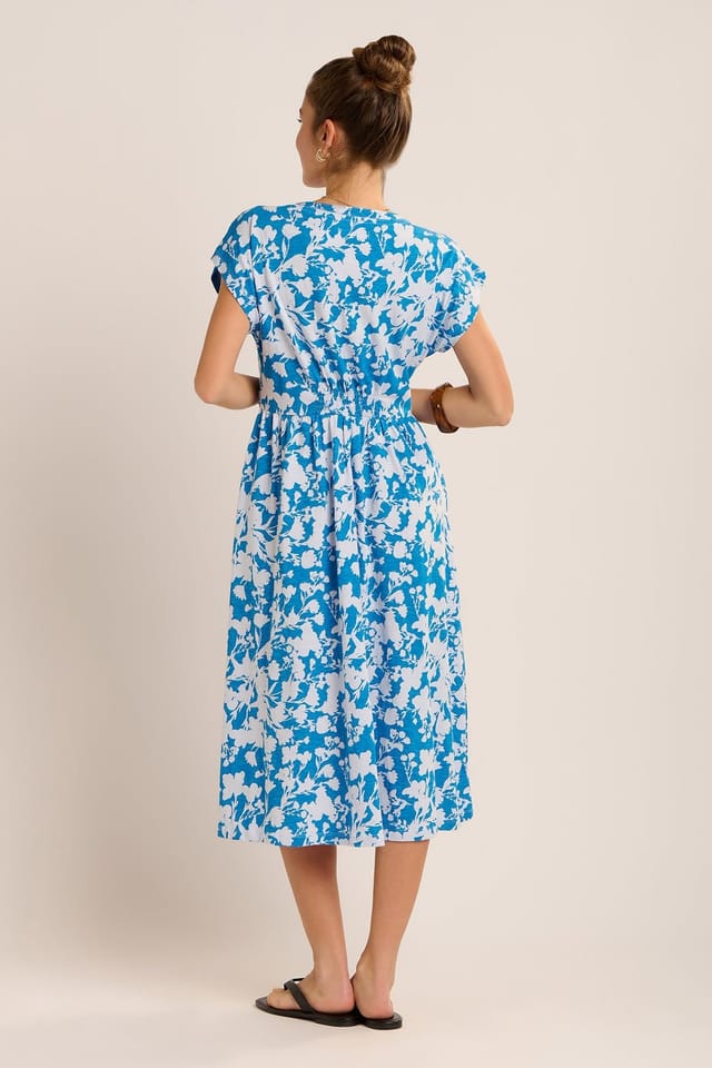 Brakeburn Brakeburn Women's RANIELI DRESS in Blue - 2