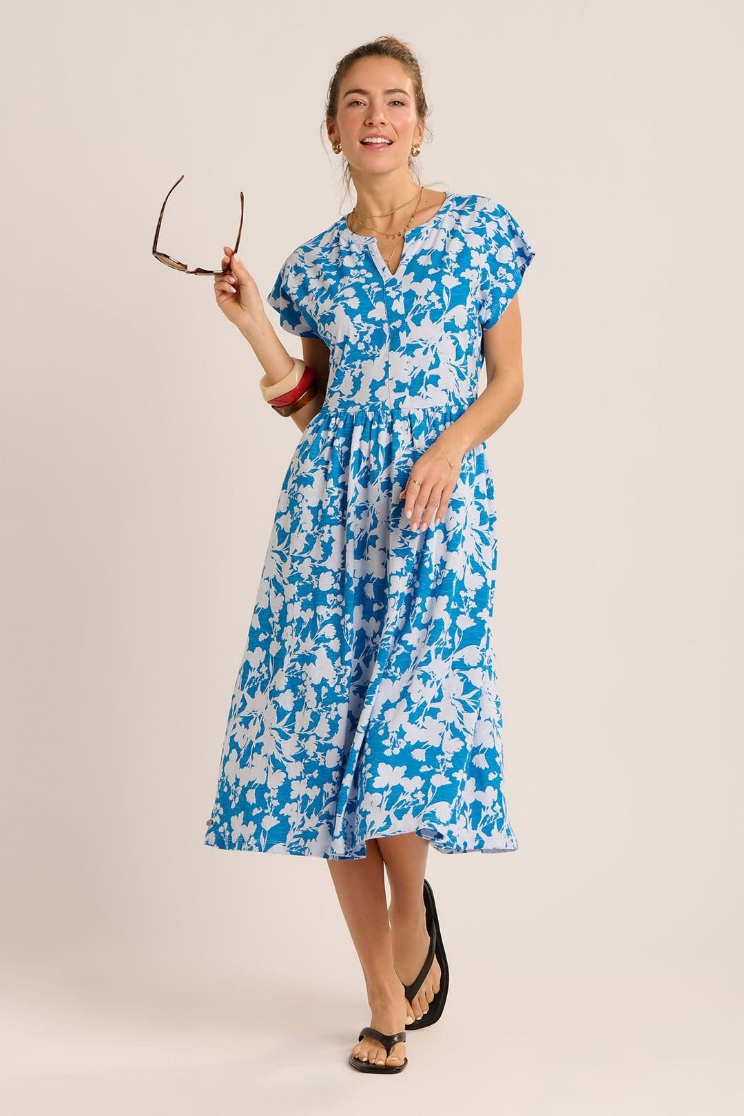 Brakeburn Brakeburn Women's RANIELI DRESS in Blue - 4
