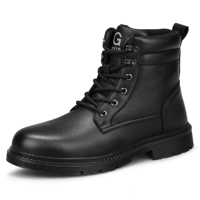 SAFETY BRANDS SAFETY BRANDS Men's Safety Boots Steel Toe Cap Boots Lightweight Water Resistant Shoes in Black - 2