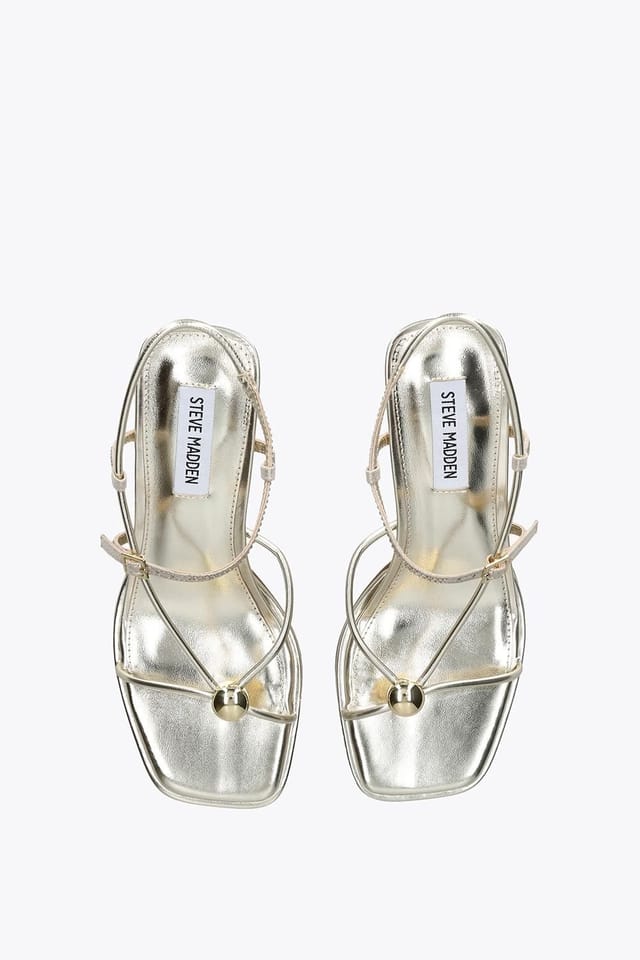 Steve Madden STEVE MADDEN Women's 'Jackpots Gold' Sandals in Gold - 2