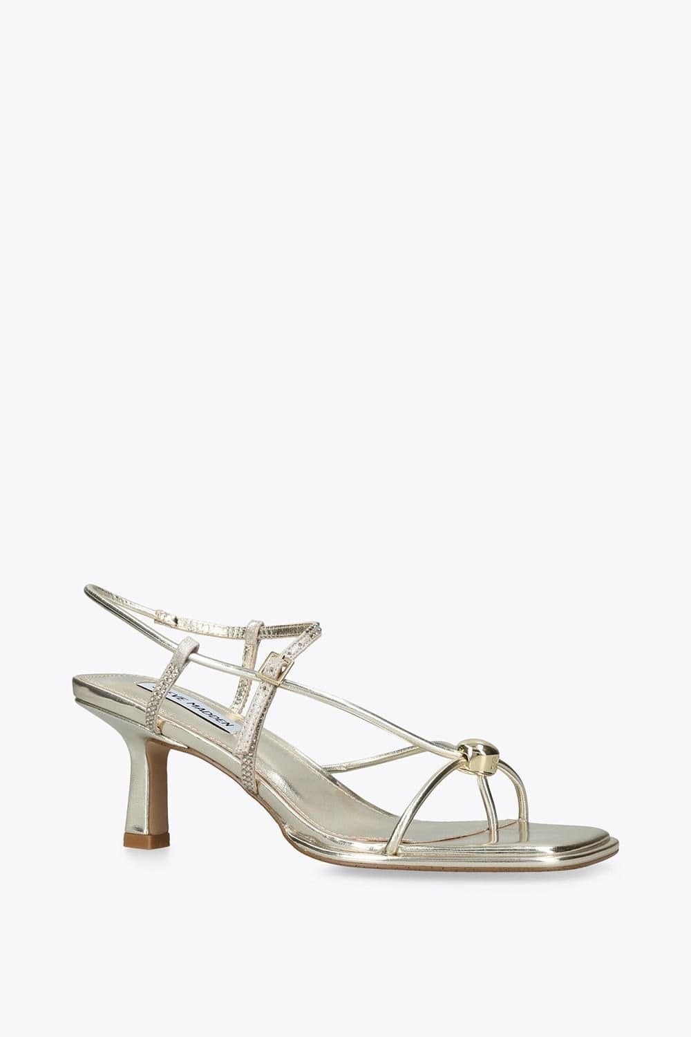 Steve Madden STEVE MADDEN Women's 'Jackpots Gold' Sandals in Gold - 4