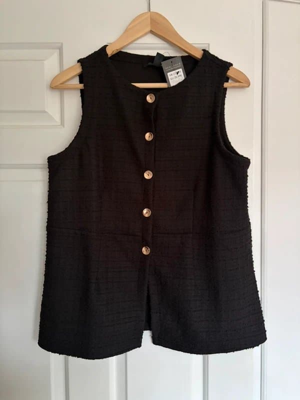 New Look Waistcoat style top