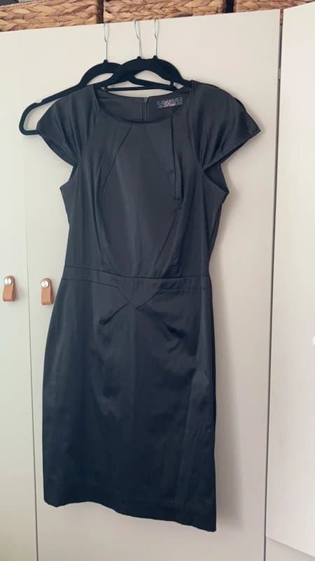 New Look New look black satin dress