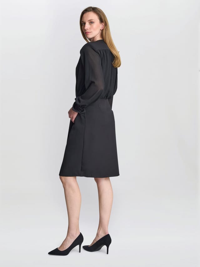 Gina Bacconi Gina Bacconi Women's Rae Sequin 2 Piece Dress in Black - 2