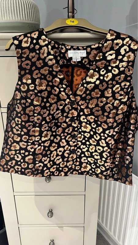 Never Fully Dressed Never Fully Dressed Waistcoat - Size 20 - 1