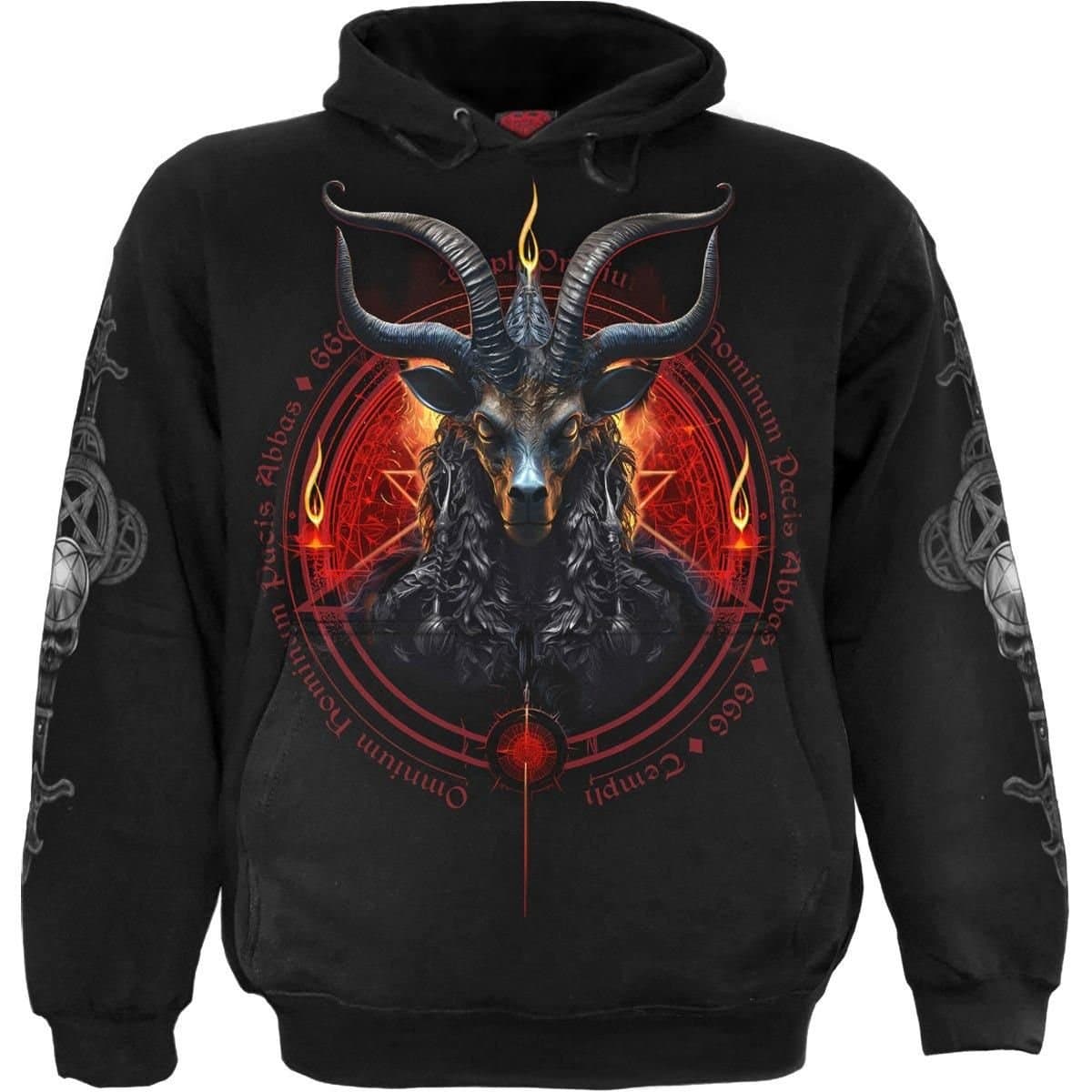 Spiral Spiral Men's BAPHOMET - Hoody Black
