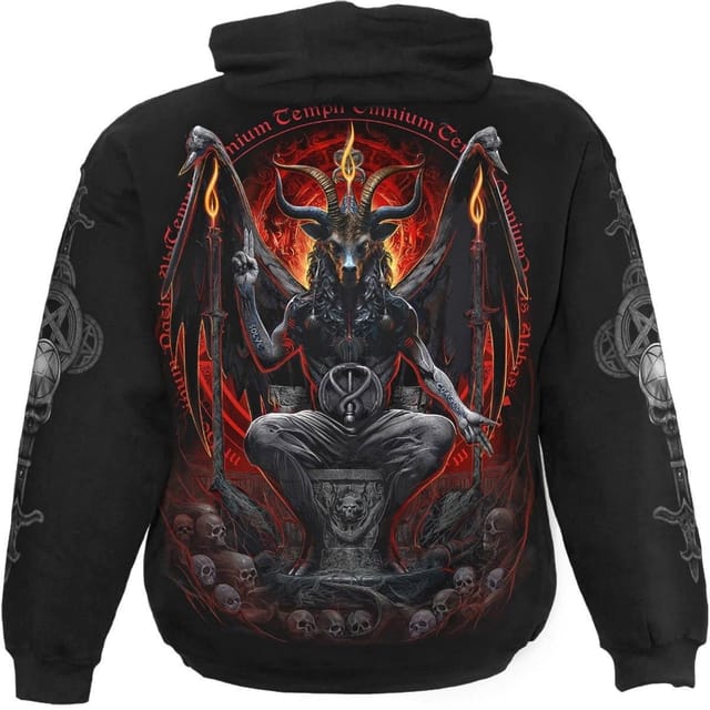 Spiral Spiral Men's BAPHOMET - Hoody Black - 2