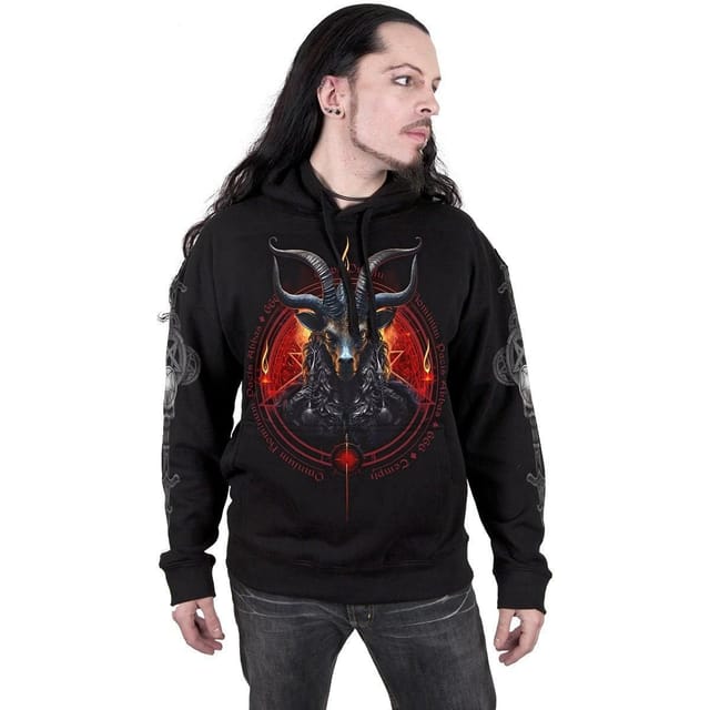 Spiral Spiral Men's BAPHOMET - Hoody Black - 3