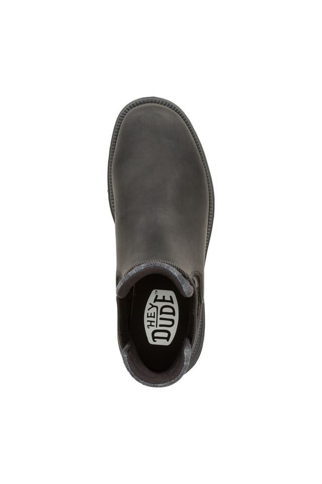 Hey Dude HEY DUDE Men's Branson Boot Classic Black/Black in Black - 2