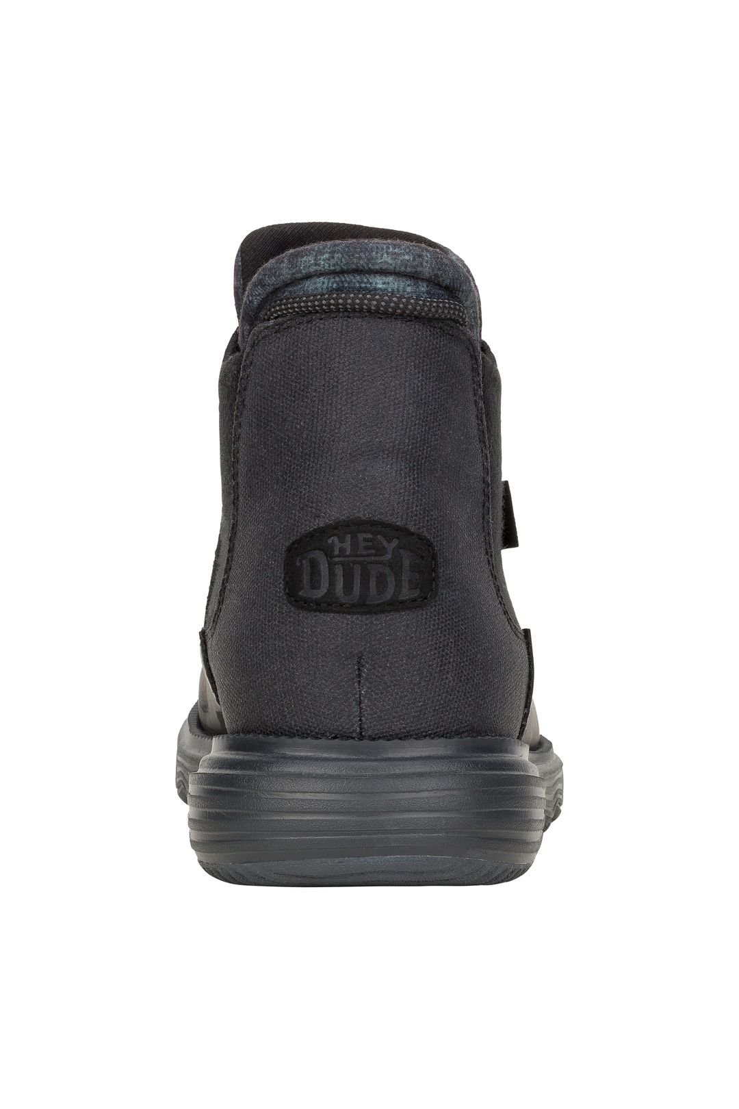 HEY DUDE HEY DUDE Men's Branson Boot Classic Black/Black in Black - 4