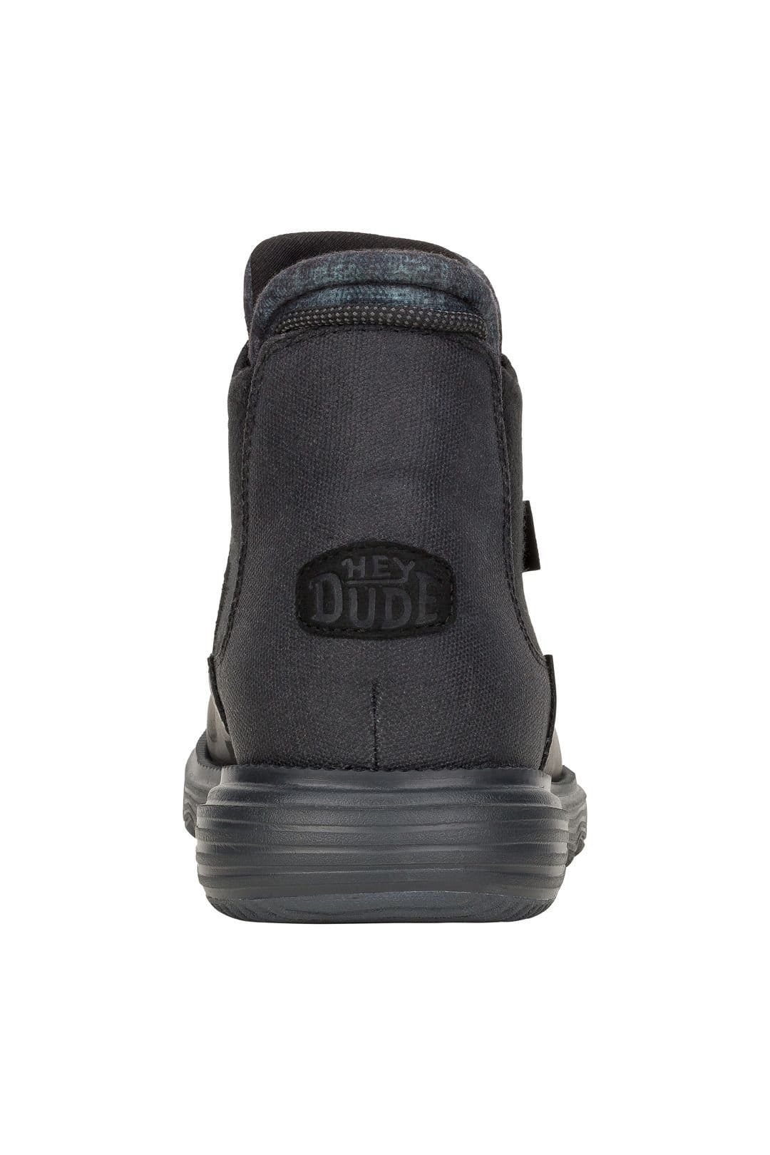 Hey Dude HEY DUDE Men's Branson Boot Classic Black/Black in Black - 4