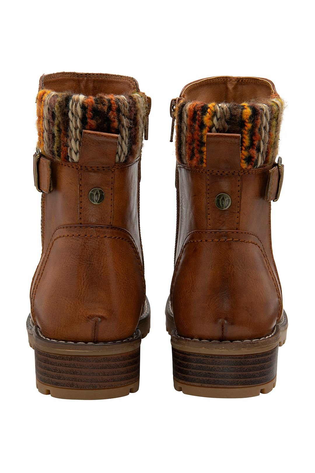 Lotus Lotus Women's 'Triana' Zip-Up Ankle Boots in Tan - 3