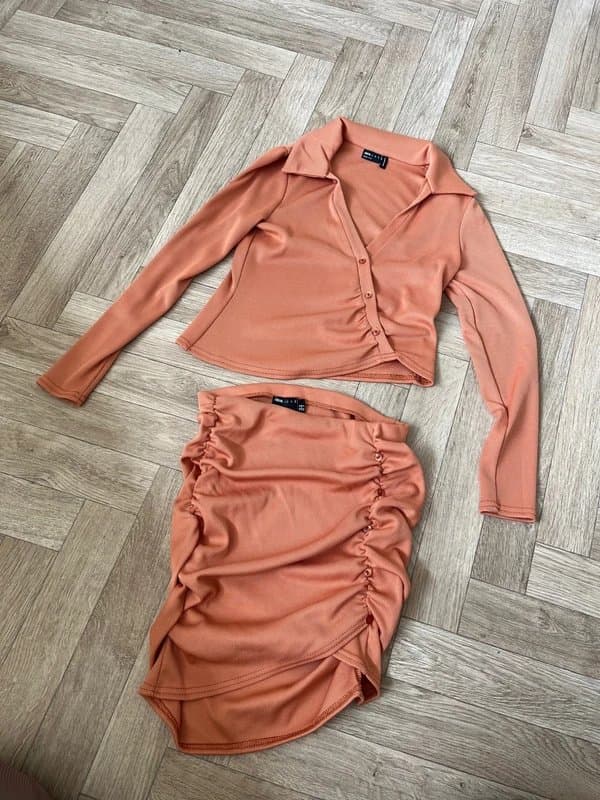 ASOS ASOS Luxe Orange two piece