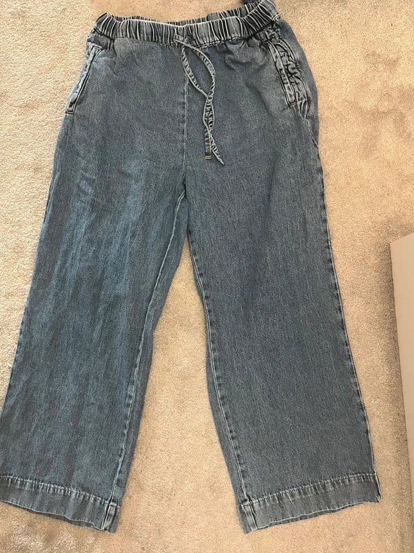 ASOS Blue Denim Straight Leg Jeans