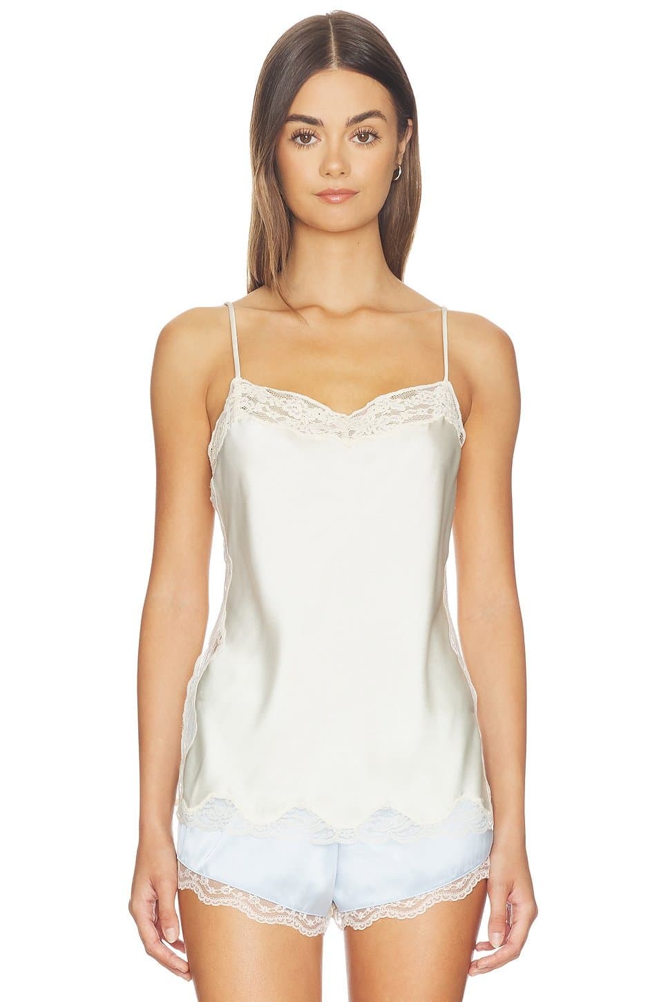 revolve Revolve Vanilla Silk Camisole Set
