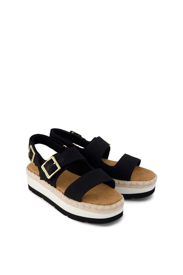 TOMS TOMS Women's Giana Sandal in Black - 3