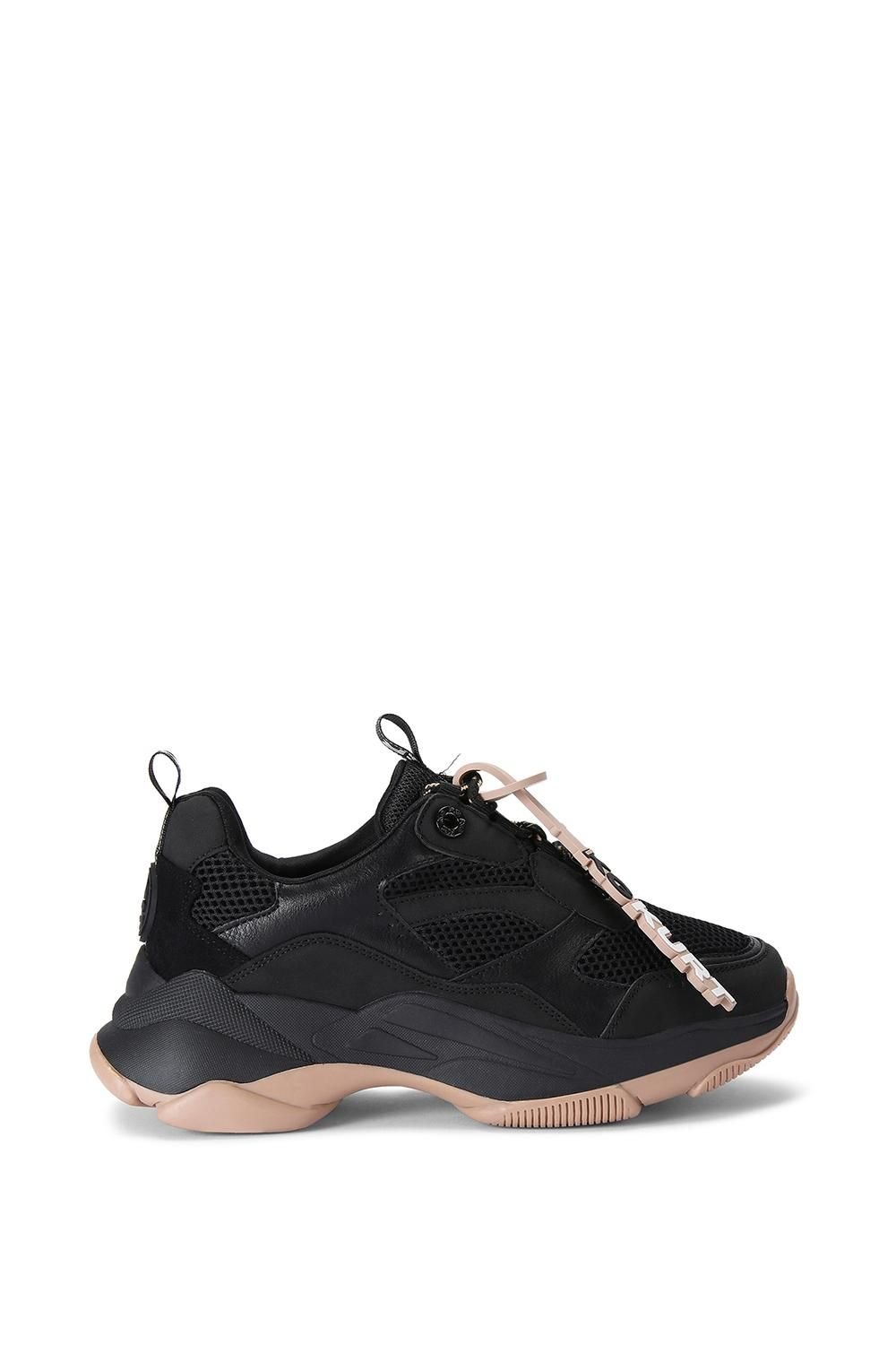 KG Kurt Geiger KG Kurt Geiger Women's 'Lila Lace Up' Trainers in Black - 1