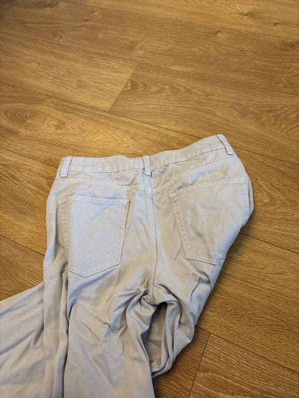 ASOS Grey ASOS Bootleg Trousers - 1