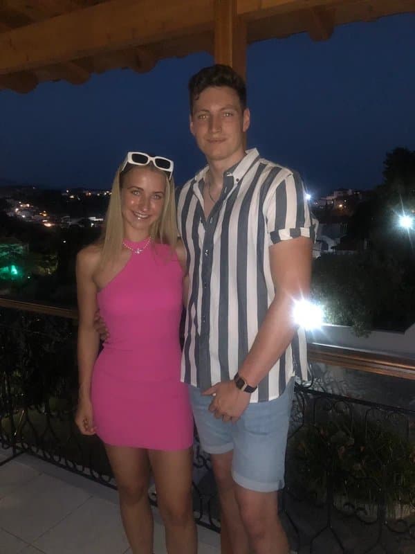Bershka Pink bershka mini dress