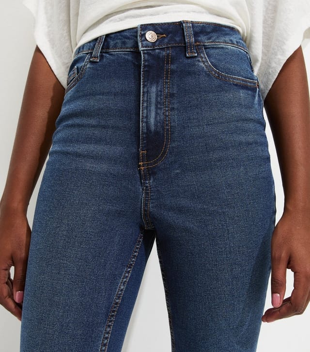 New Look Women's Blue Dee Bootcut Leg Jeans New Look - 3