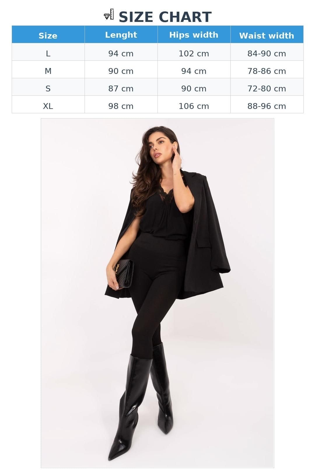 Love Lace Love Lace Women's Comfort High Waist Ribbed Leggings in Black - 4