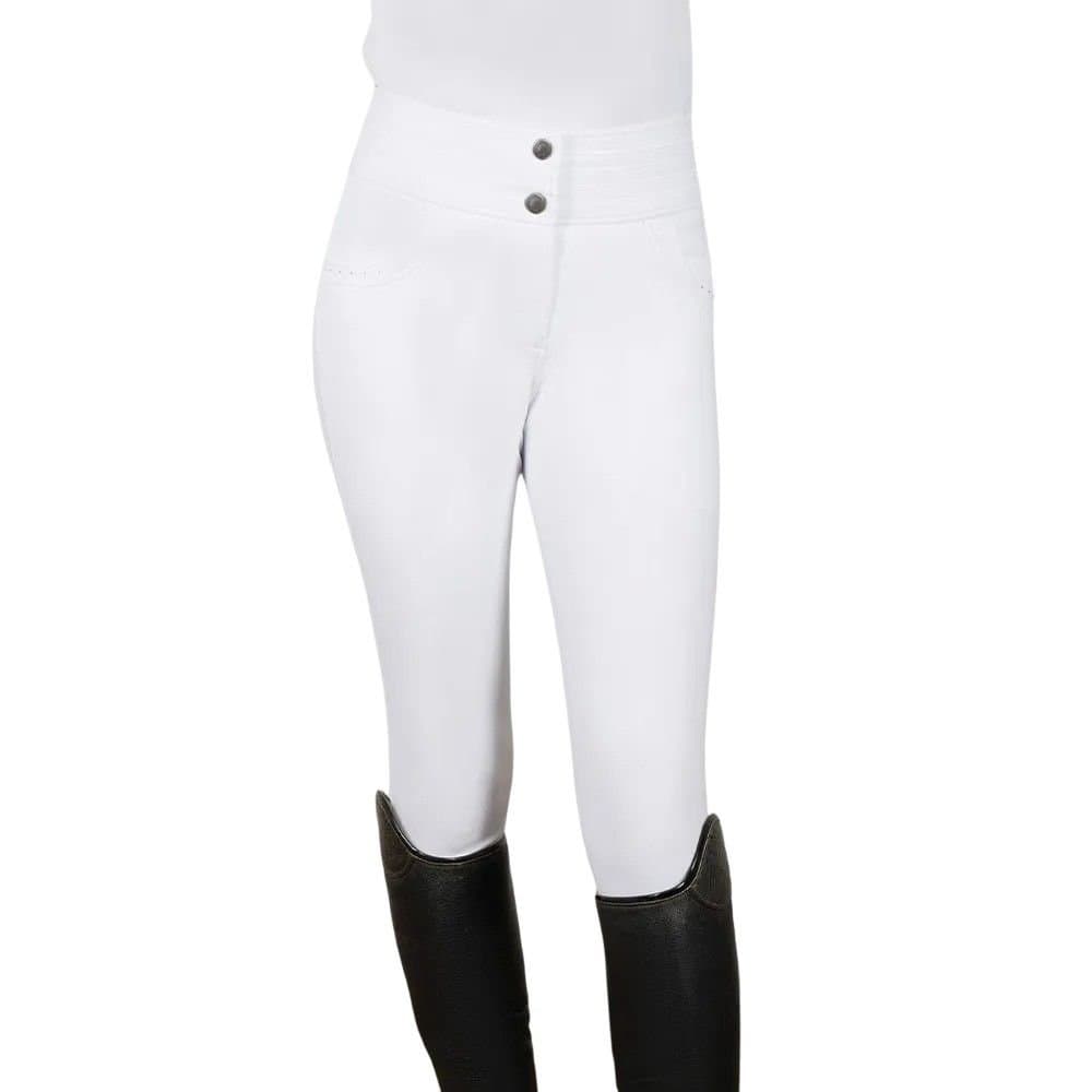 Coldstream Coldstream Women's Fenham Diamante Breeches in White
