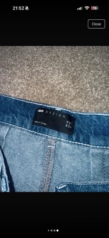 ASOS Design ASOS denim skirt